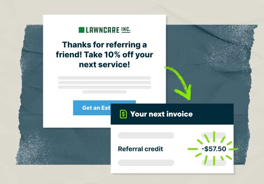 Give your clients referral discounts and dollar amounts with Jobber Referrals