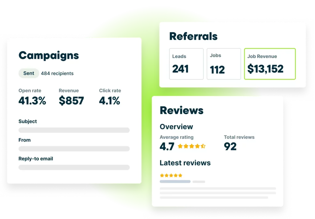 Image-marketing-suite Get more customers with Jobber Marketing Suite