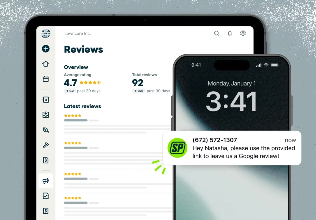 Image-reviews A mobile device displaying customer reviews