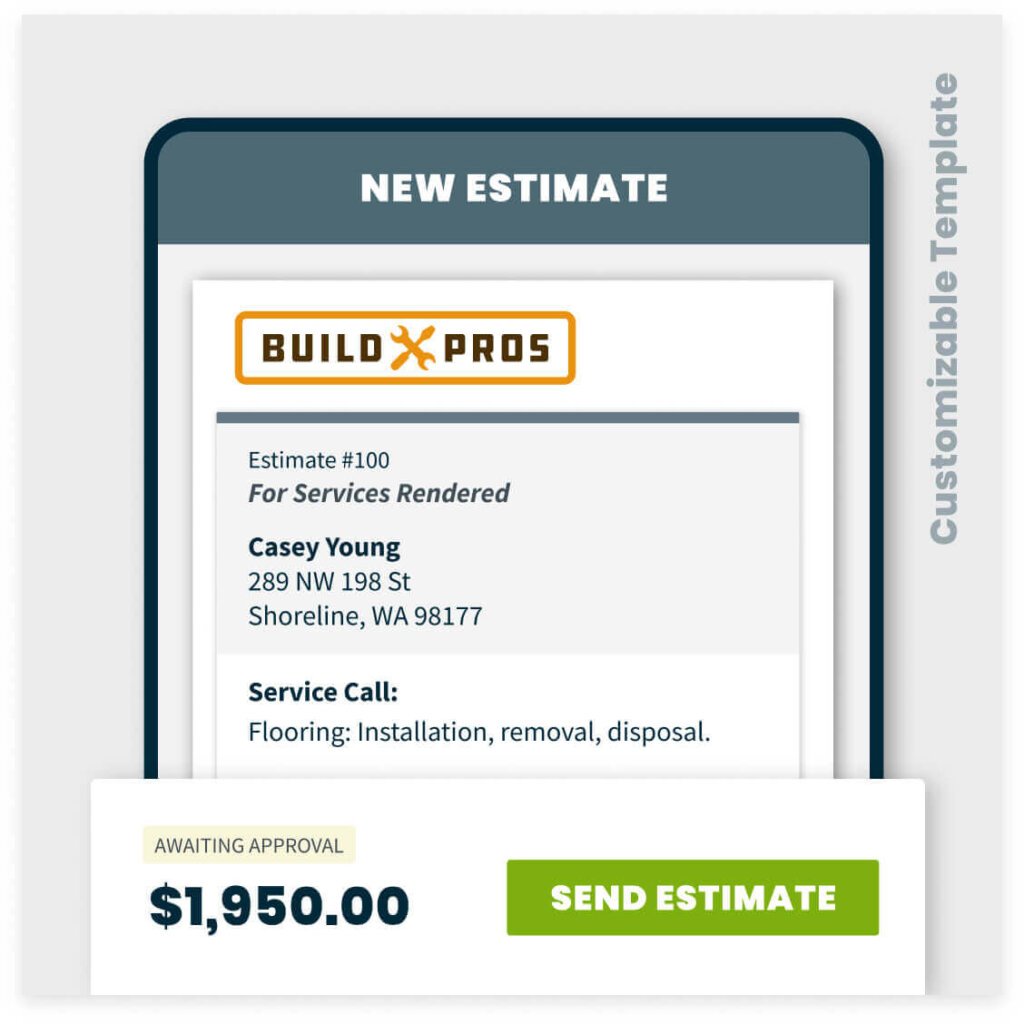 construction estimate template
