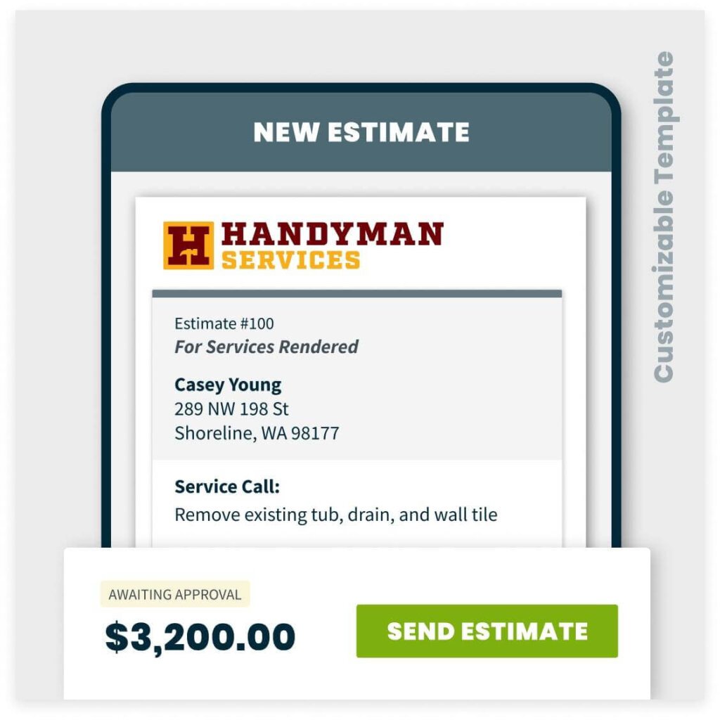 handyman estimate template
