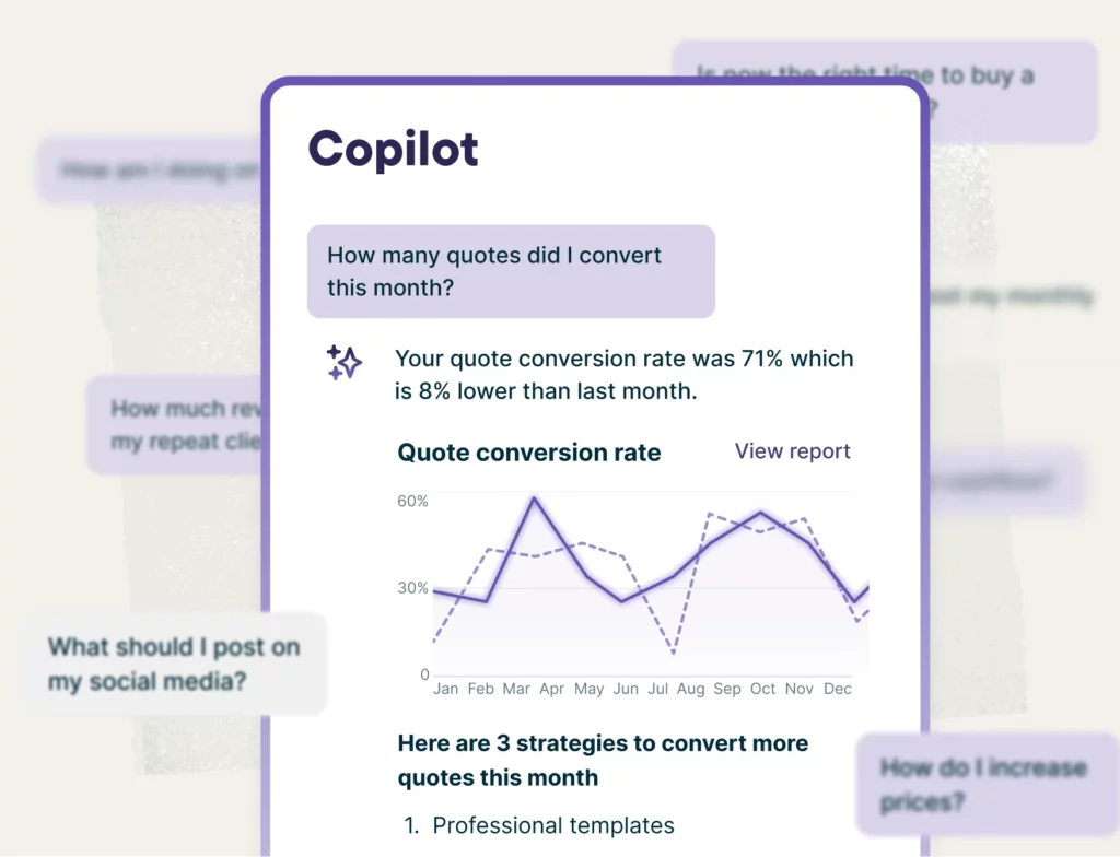 AI-powered copilot assistance