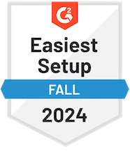 G2 easiest to setup