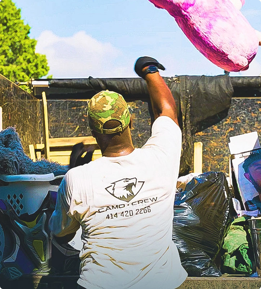 Andy Weins from Camo Crew Junk Removal