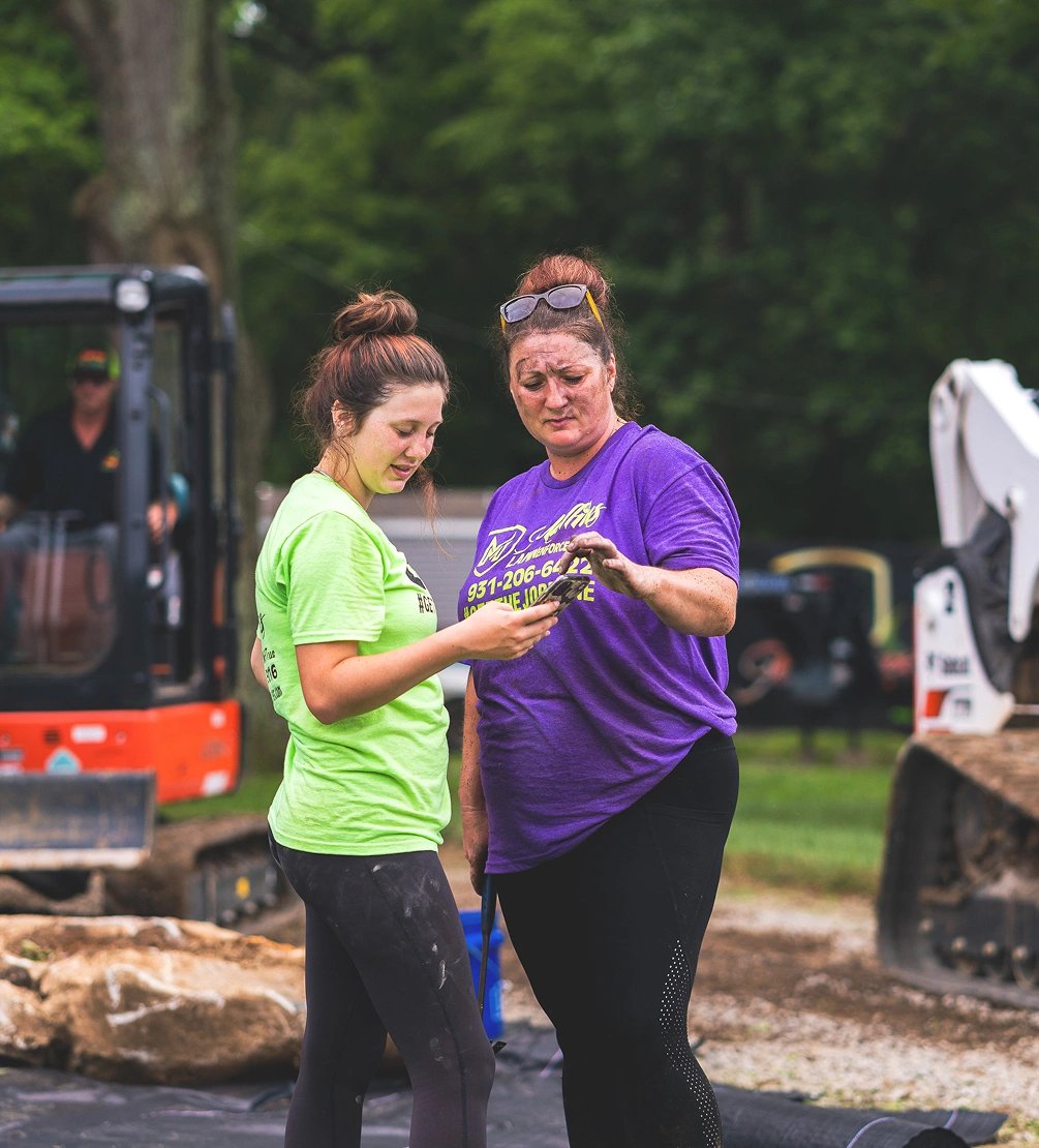 Ramona (and Wesley) Mullins from Mullins Lawn Enforcement