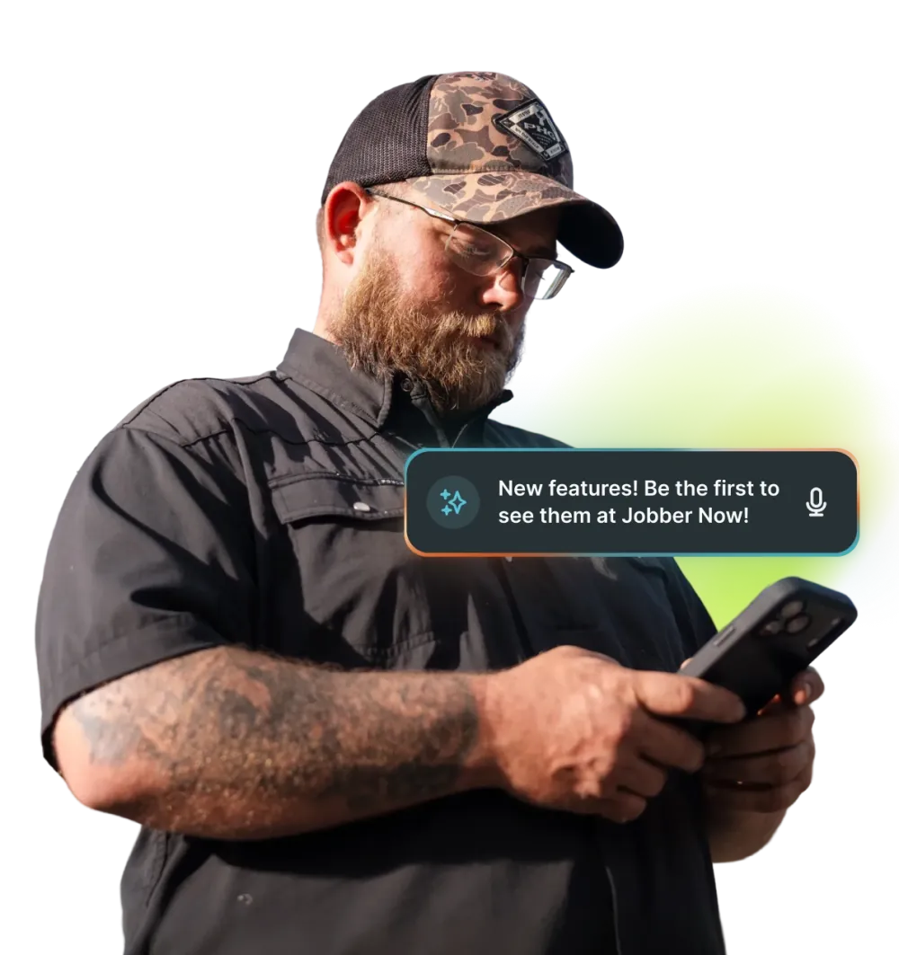 New features! Be the first to see them at Jobber Now!