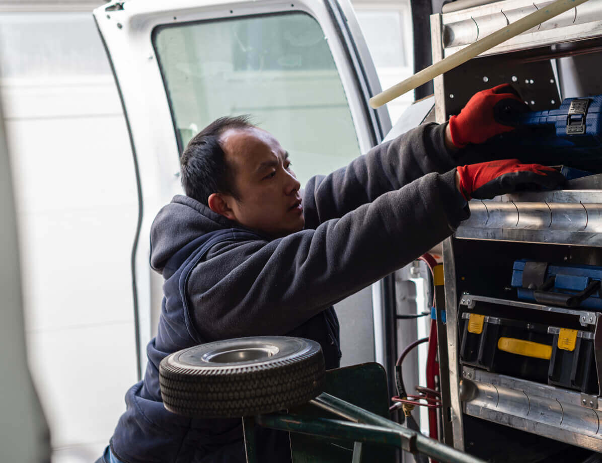 HVAC Technician who uses Jobber