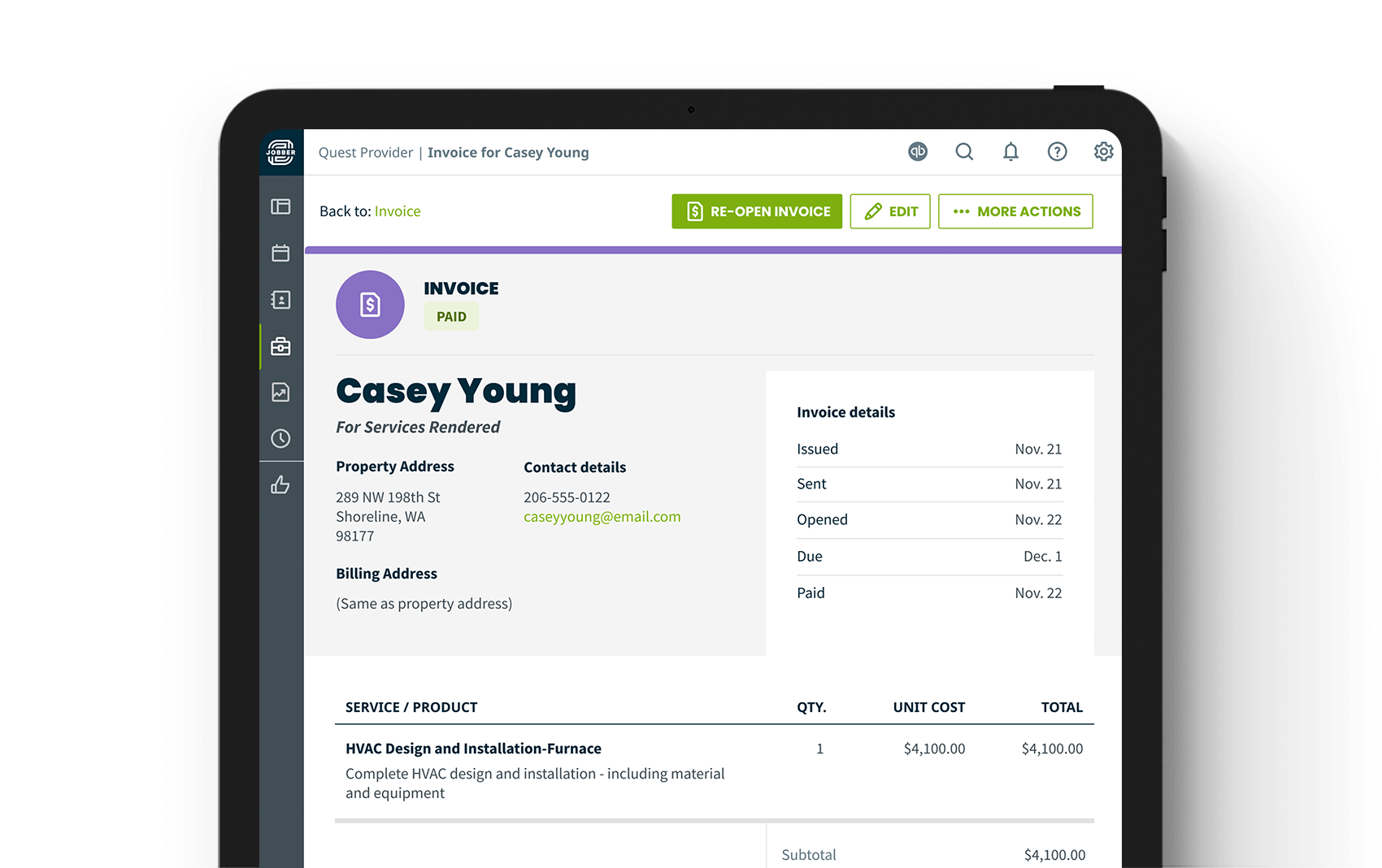 invoicing followups