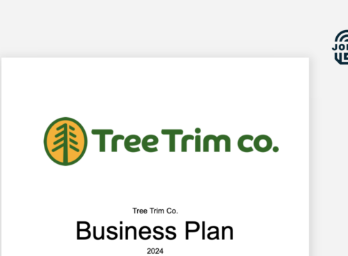 preview image of tree service business plan