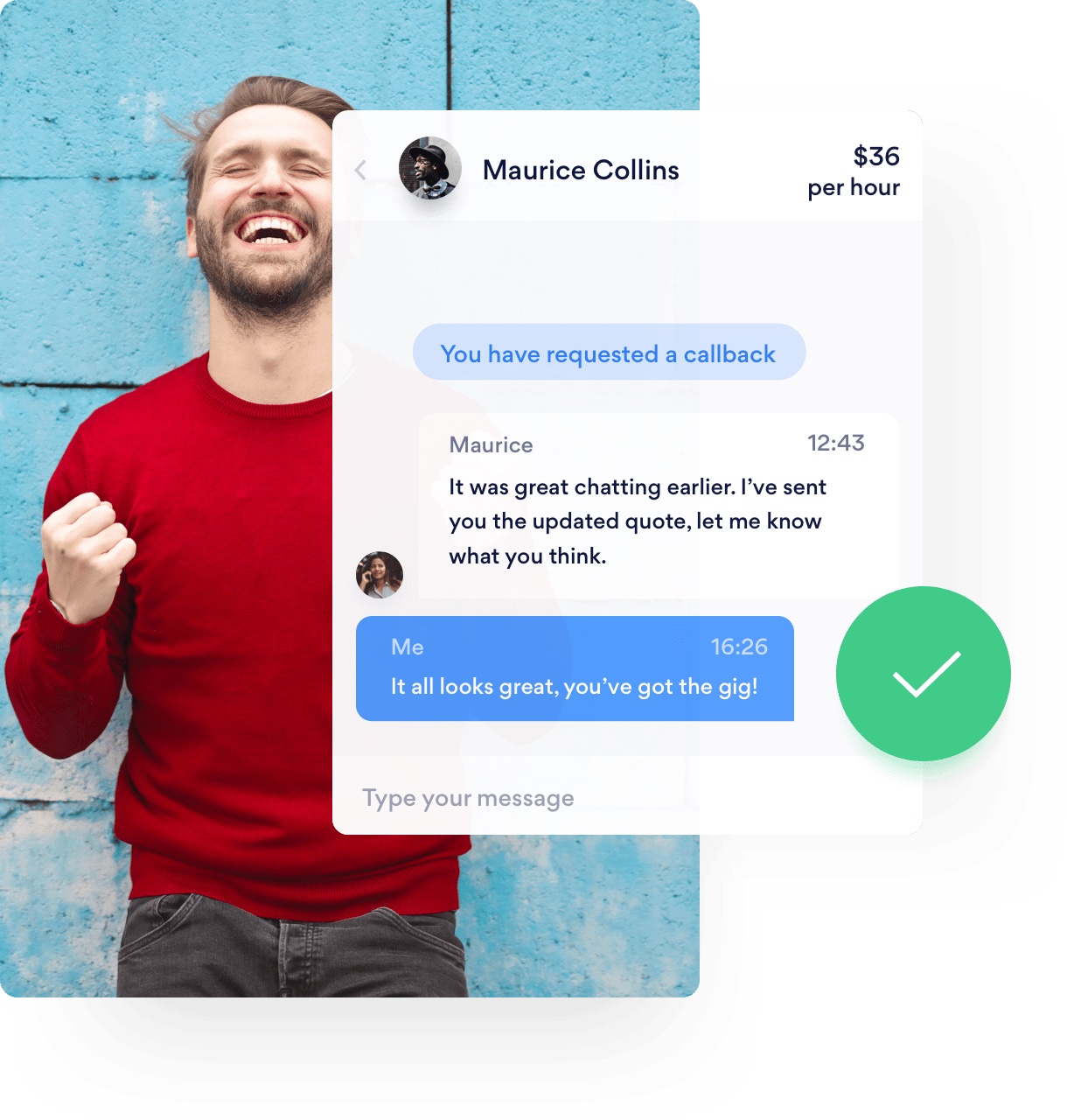 Bark messaging feature