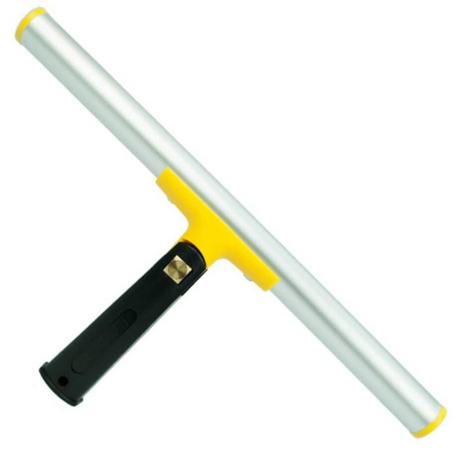 Image of t-bar, a t-shaped window cleaning tool that delivers cleaning solution to window surface.