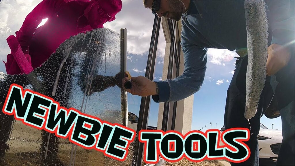 video thumbnail of steveo the window cleaner's guide to window cleaning supplies