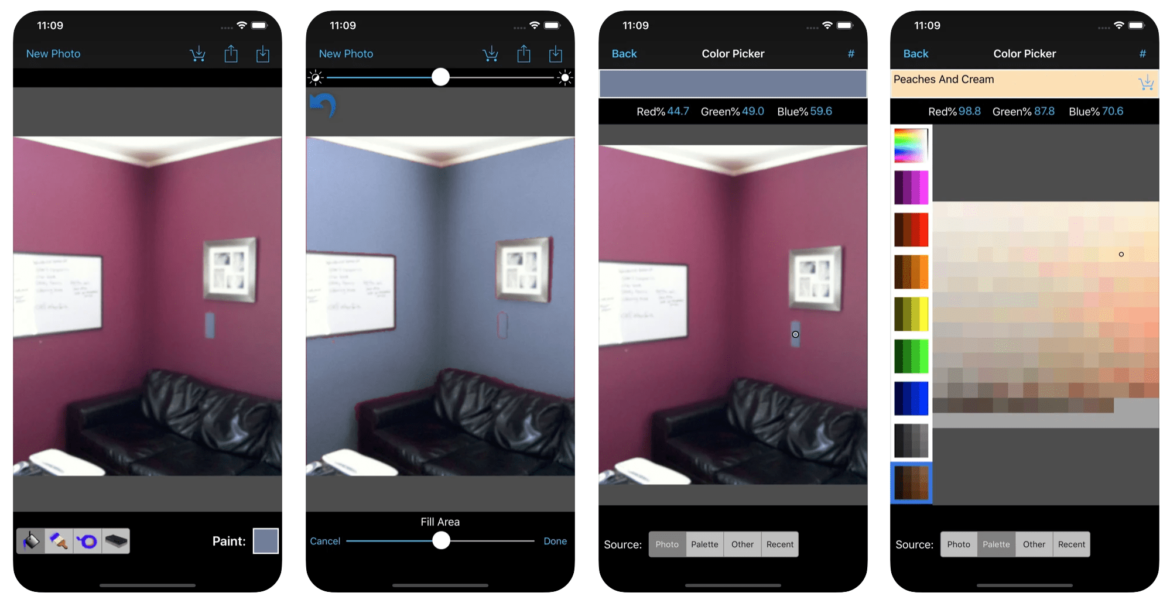 Paint Tester app for painting contractors