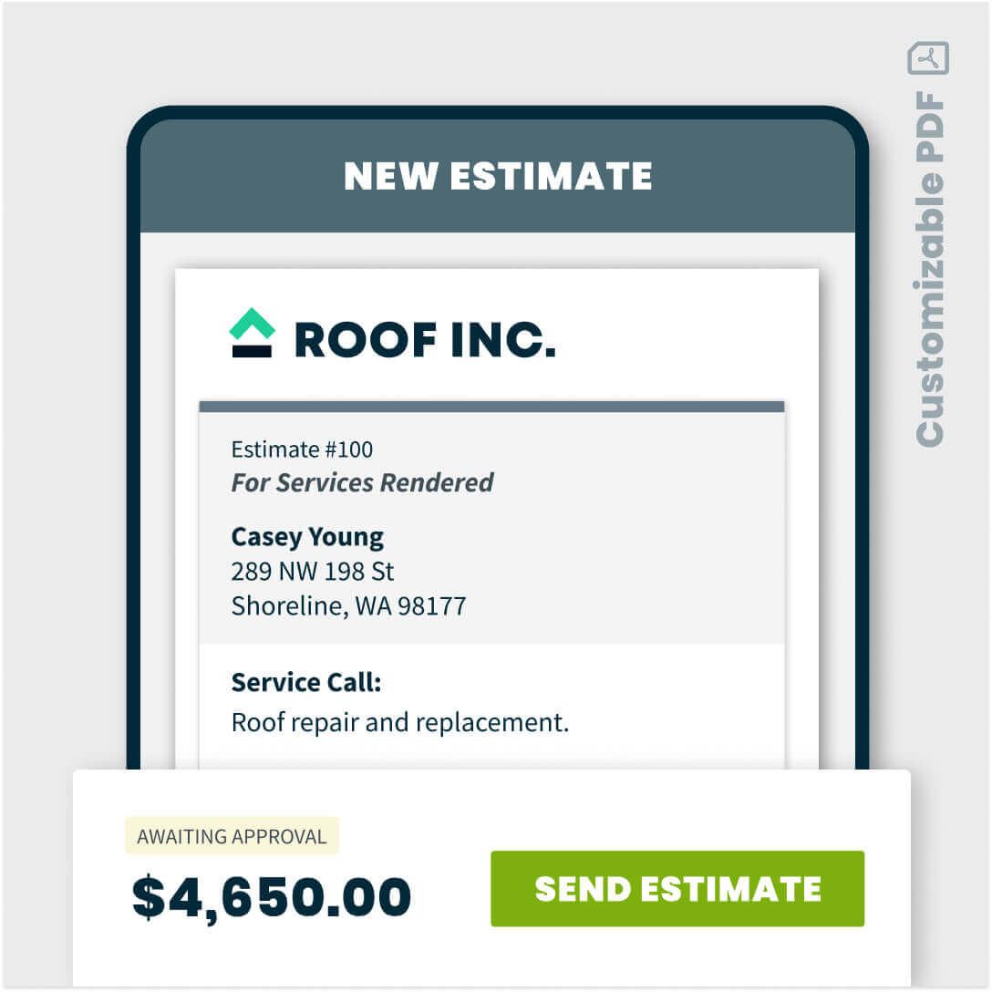 Free Roofing Estimate Template - Download &amp; Customize | Jobber