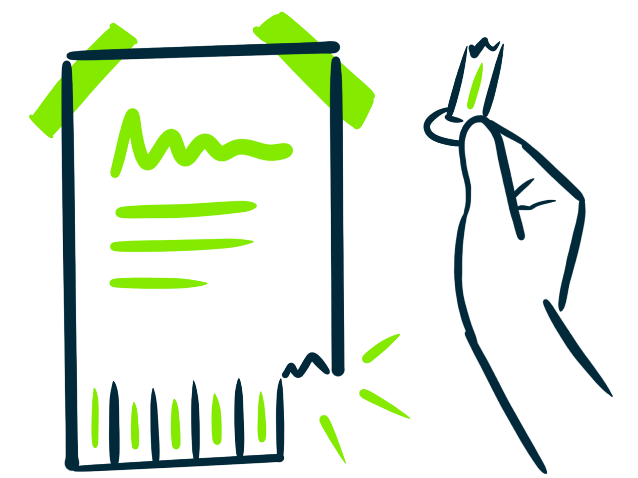 cleaning flyer illustration