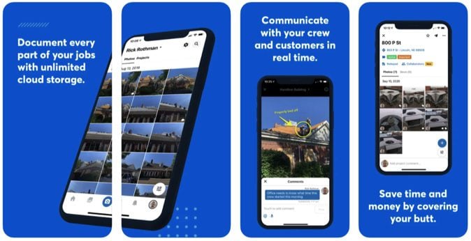 image of CompanyCam app from app store
