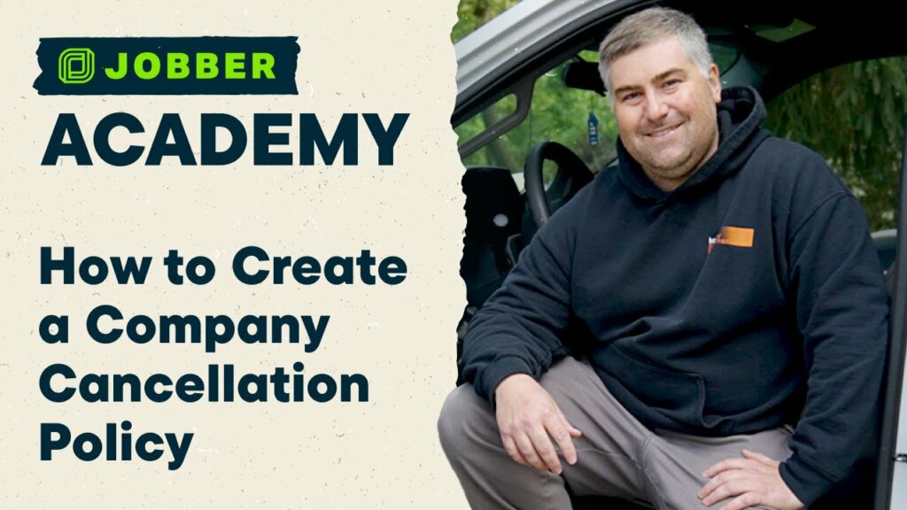 How to create a company cancellation policy video
