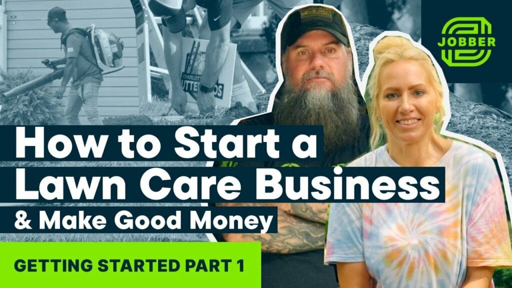 Thumbnail for How to Start a Lawn Care Business video featuring Brian and Kristy Boase from MIL-SPEC Landscaping