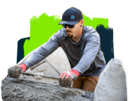 landscaper salary guide - landscaper leveling concrete (small)