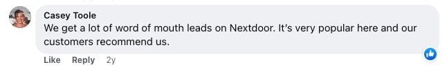 Nextdoor Facebook Review