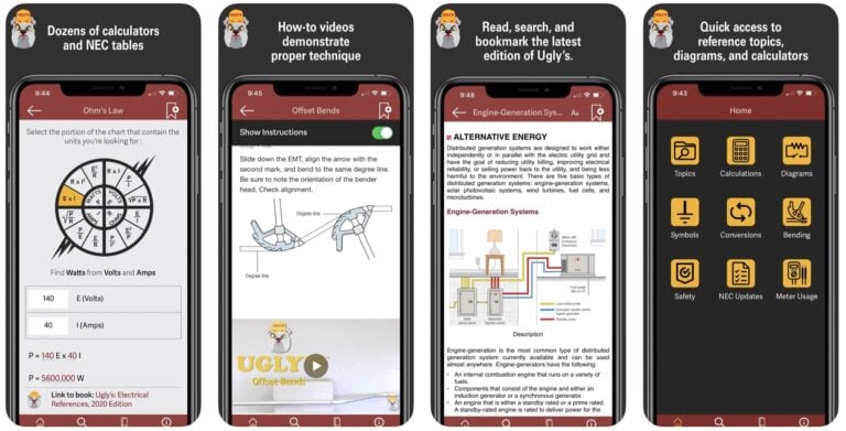 image of Ugly's Electrical References app