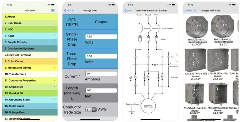 image of Master Electrician Reference app