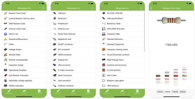 image of Electroduc app