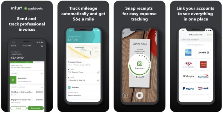 image of QuickBooks app
