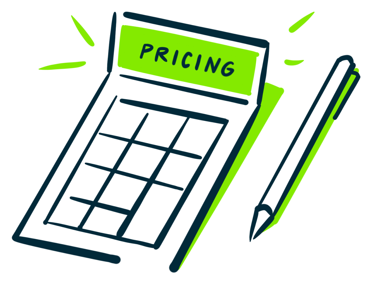 service pricing calculator illustration