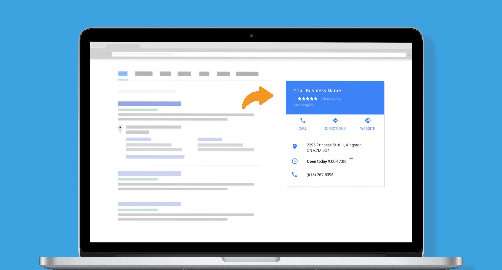 image of Google Business profile