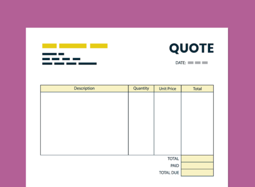 graphic showing an illustrated quote