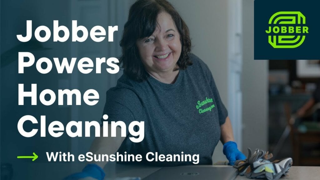 image of Jobber Powers Home Cleaning youtube thumbnail