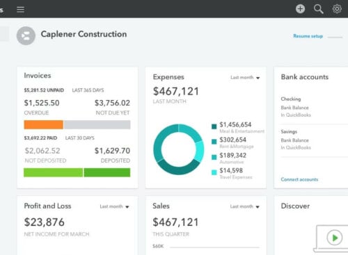 QuickBooks Online accounting app