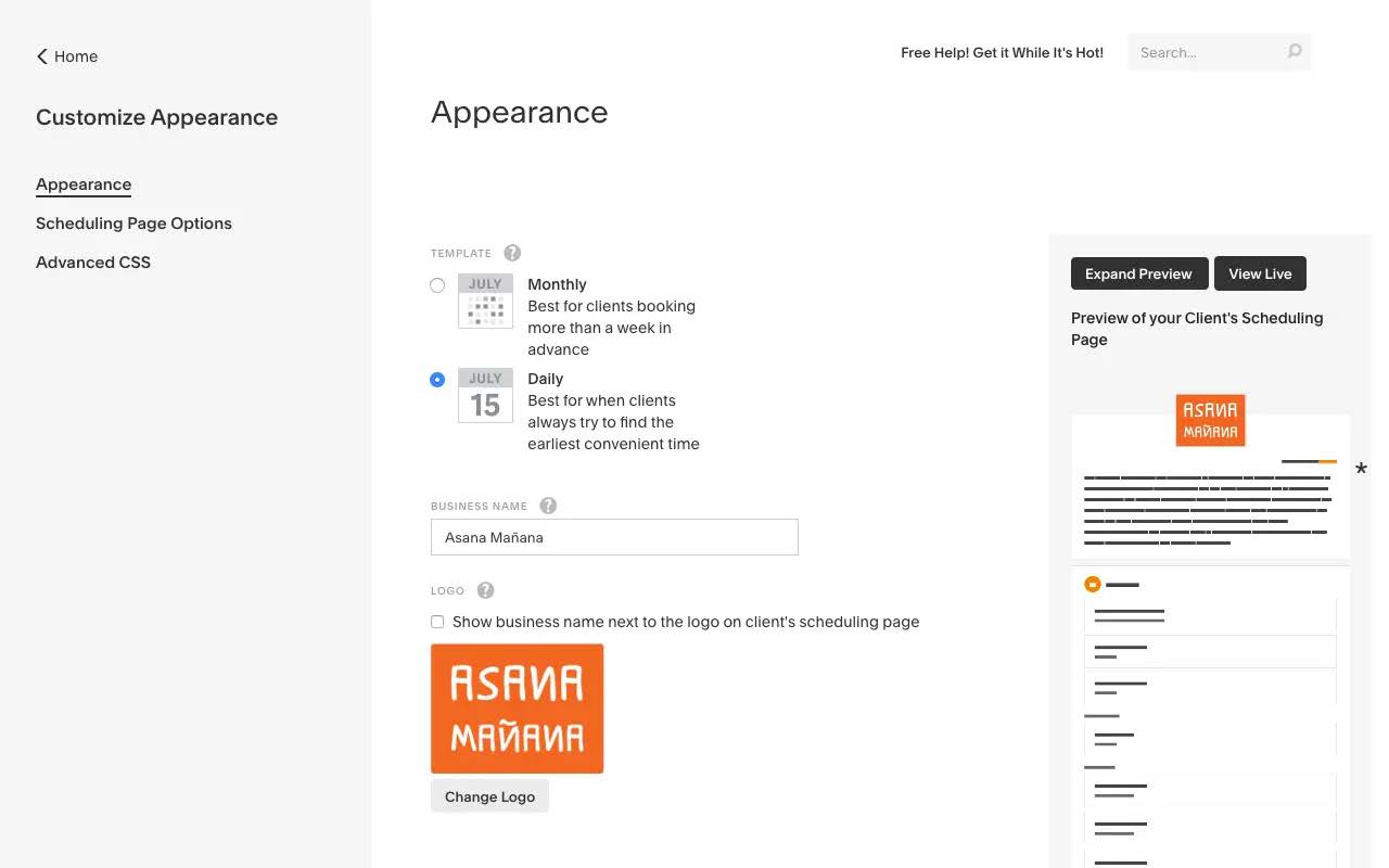 Acuity Scheduling software