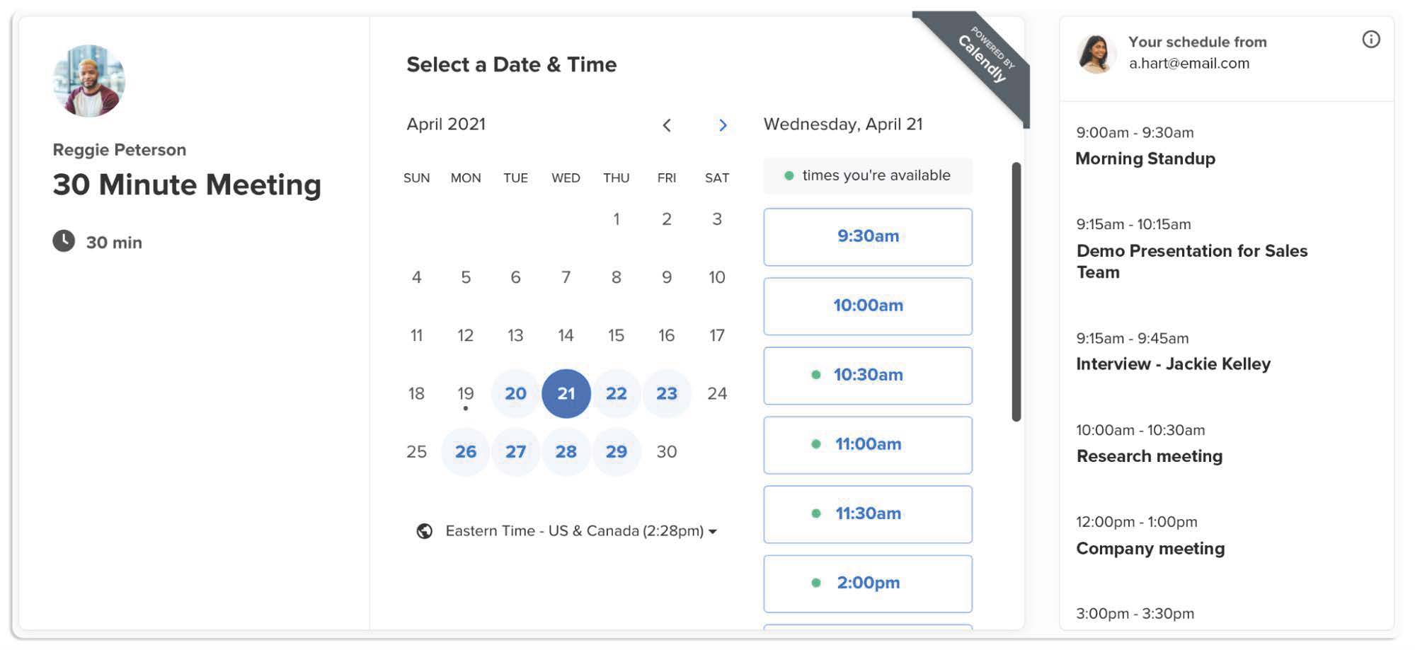 Calendly appointment scheduling software