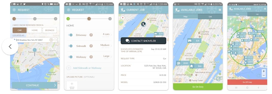 image of Shovler app preview
