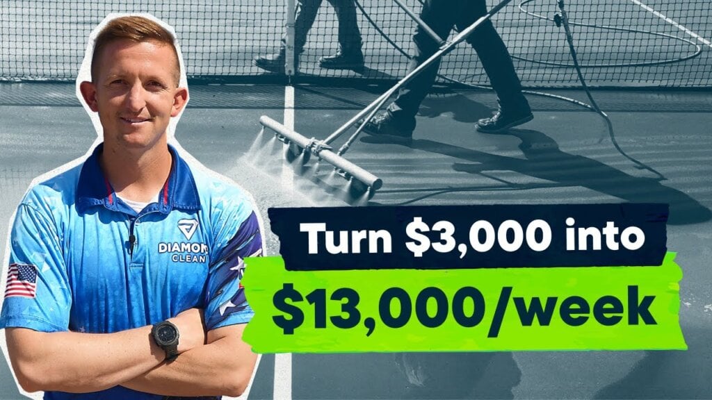 From Military to $55K:Month Pressure Washing Business YouTube Thumbnail