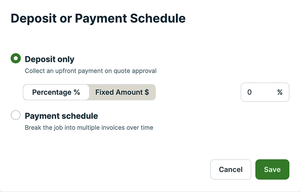 image of how to ask of deposits