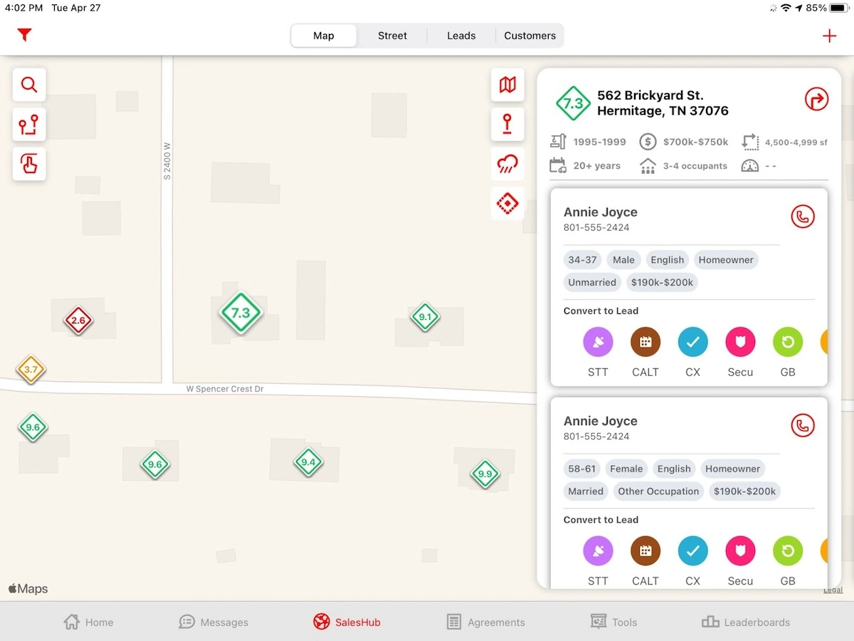 SalesRabbit CRM