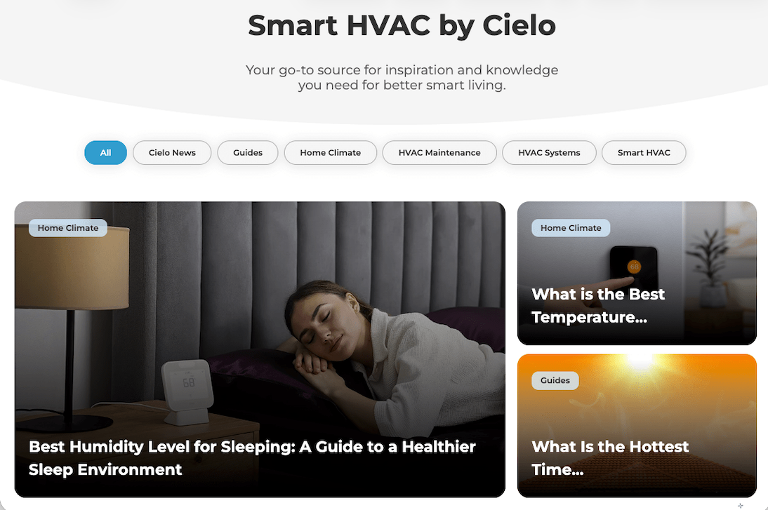 image of Smart HVAC by Cielo HVAC blog