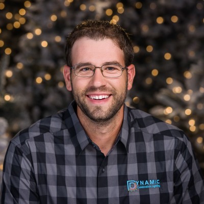 Headshot of Kirk Brown, Owner of Dynamic Celebration Lighting