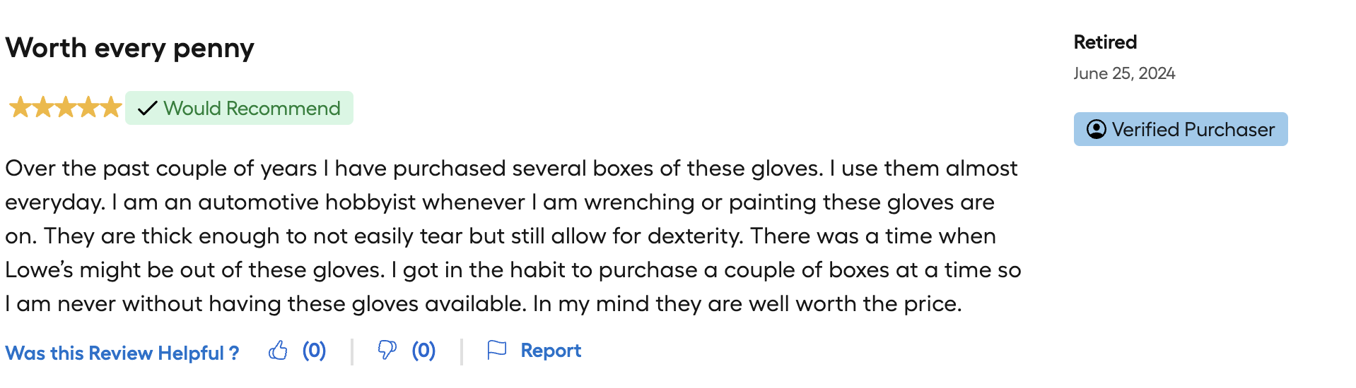 Product review of Venom Steel Nitrile Gloves