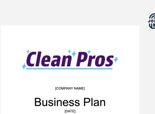 Residential cleaning business plan template