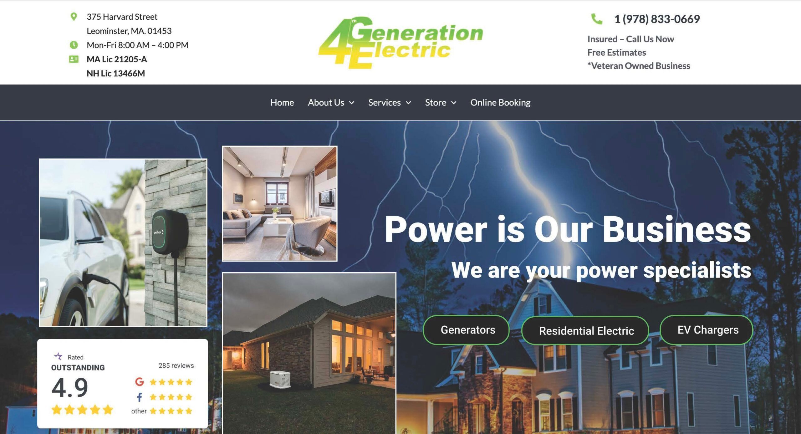 4th Generation Electric's website