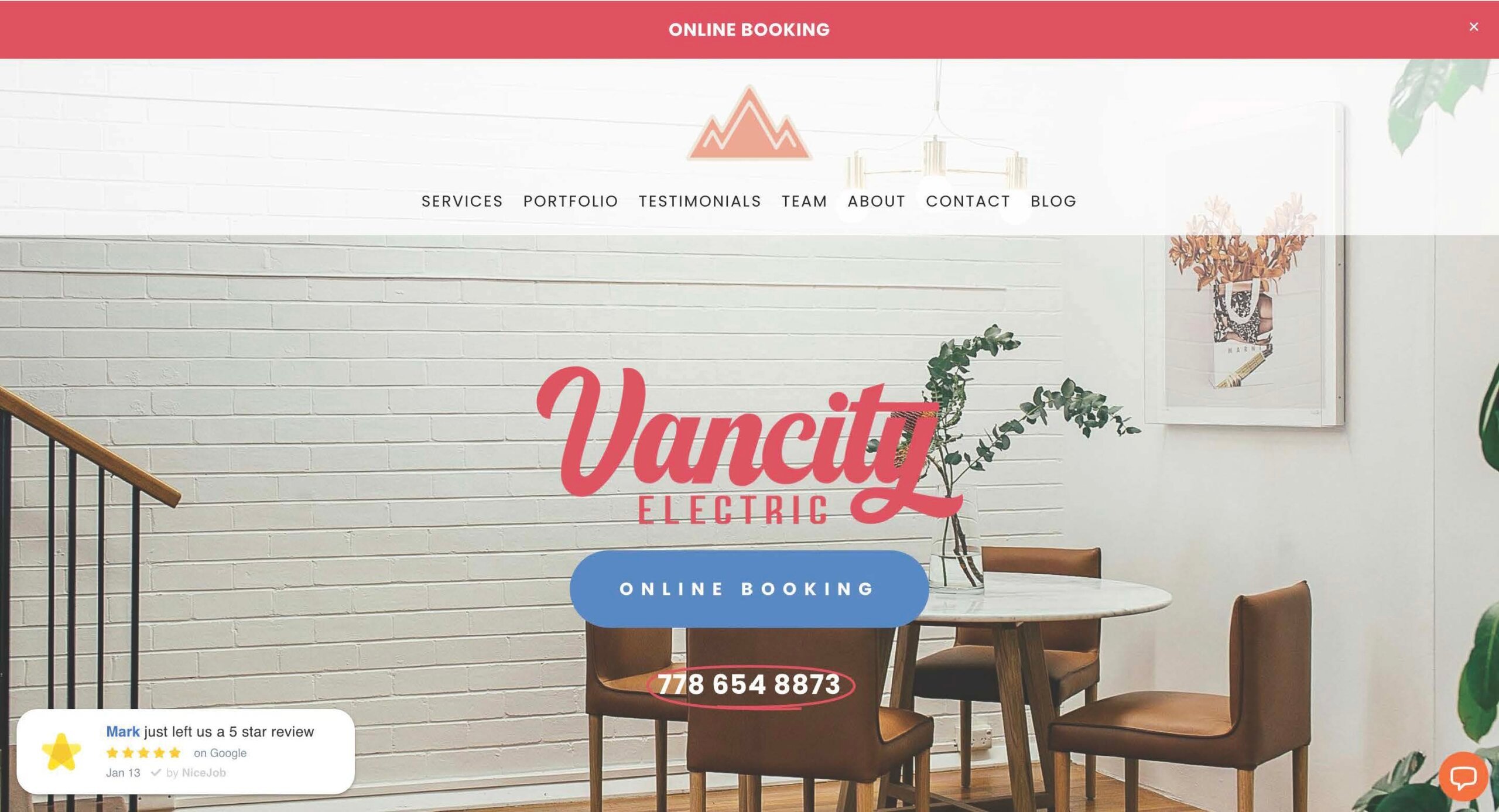 Vancity Electric website