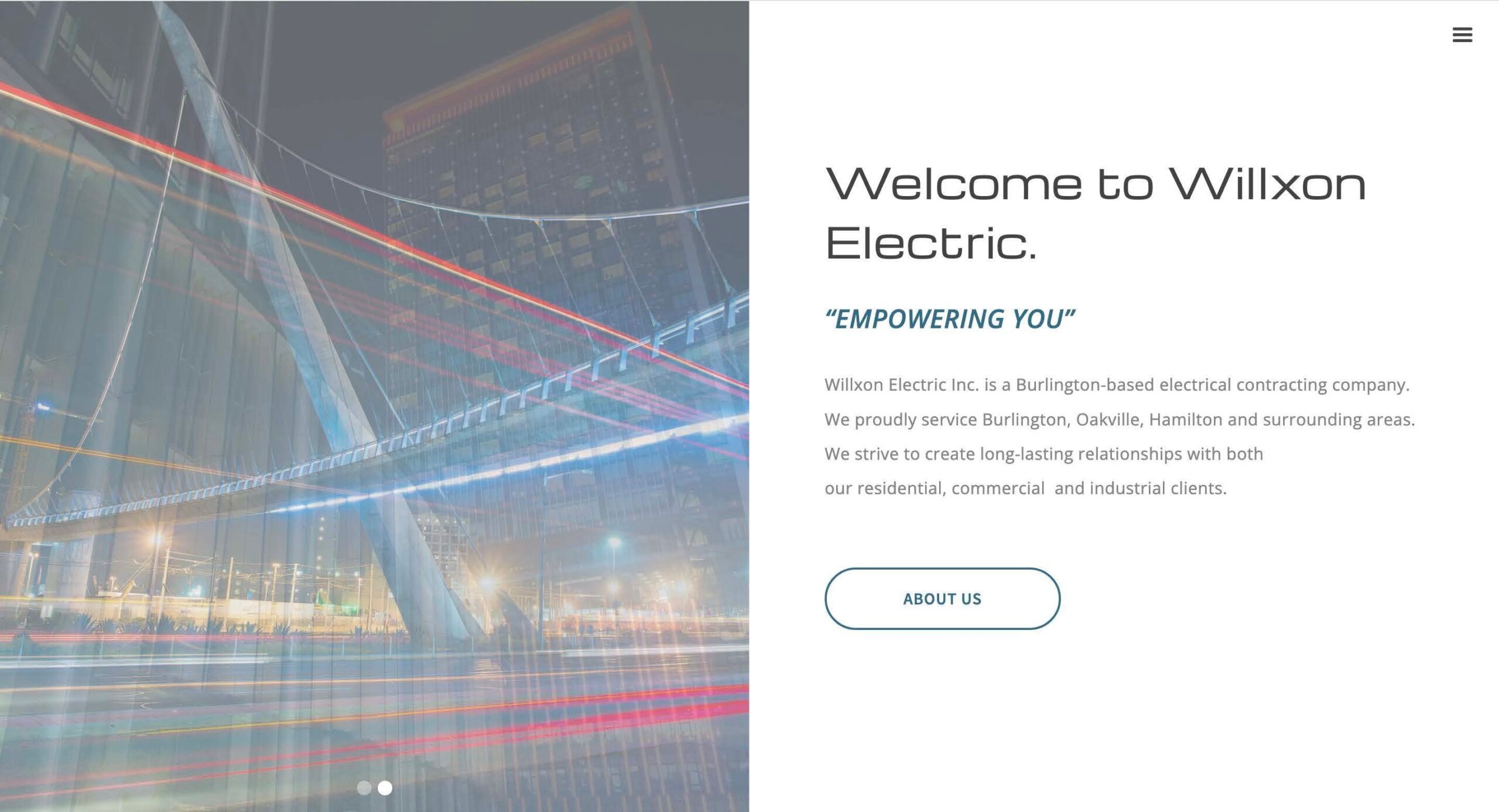 Willxon Electric website