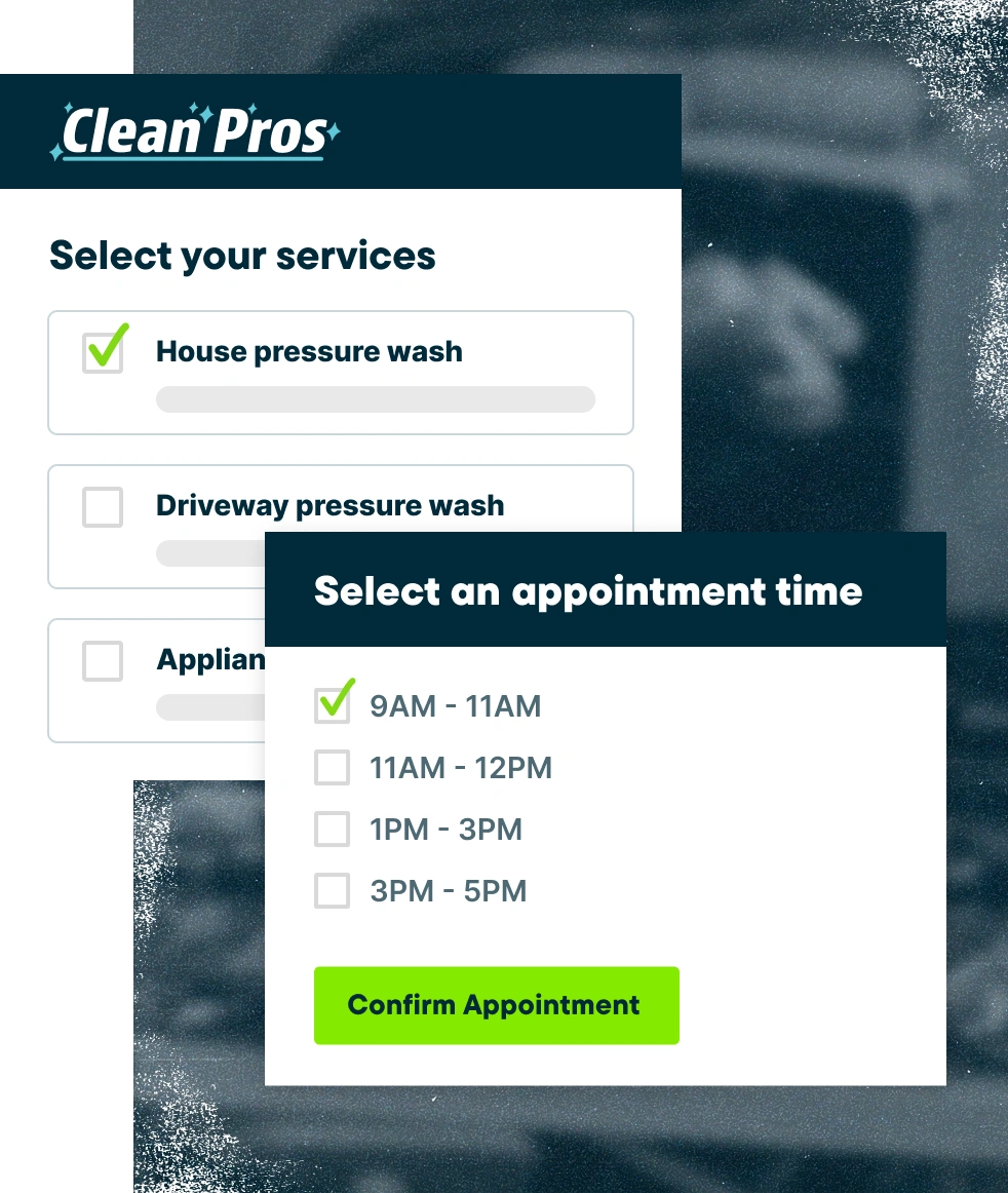 Win more jobs by collecting requests and bookings