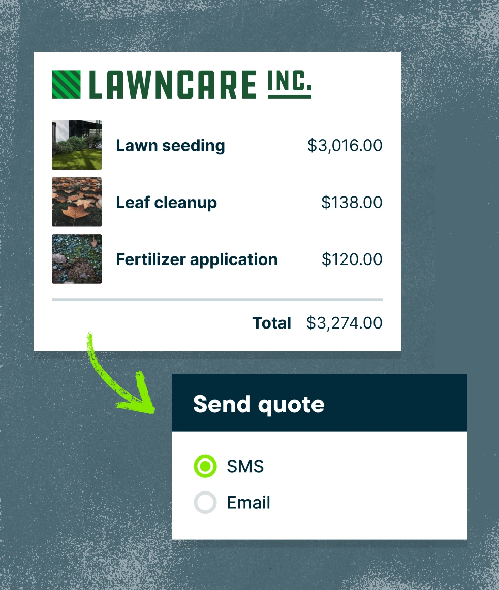 Turn quotes into booked jobs to win more business