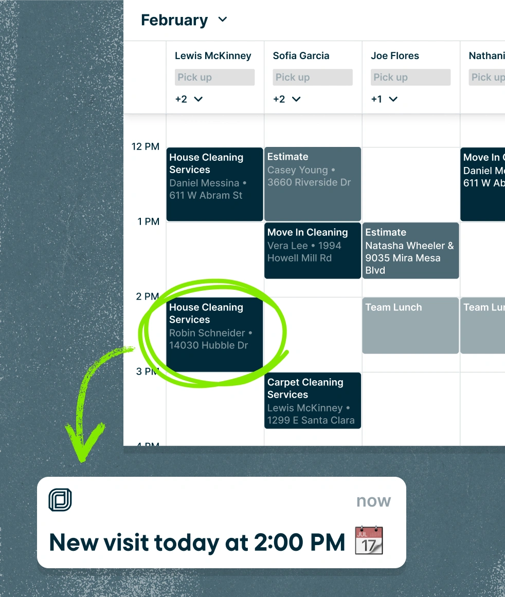 Schedule and dispatch efficiently to work smarter
