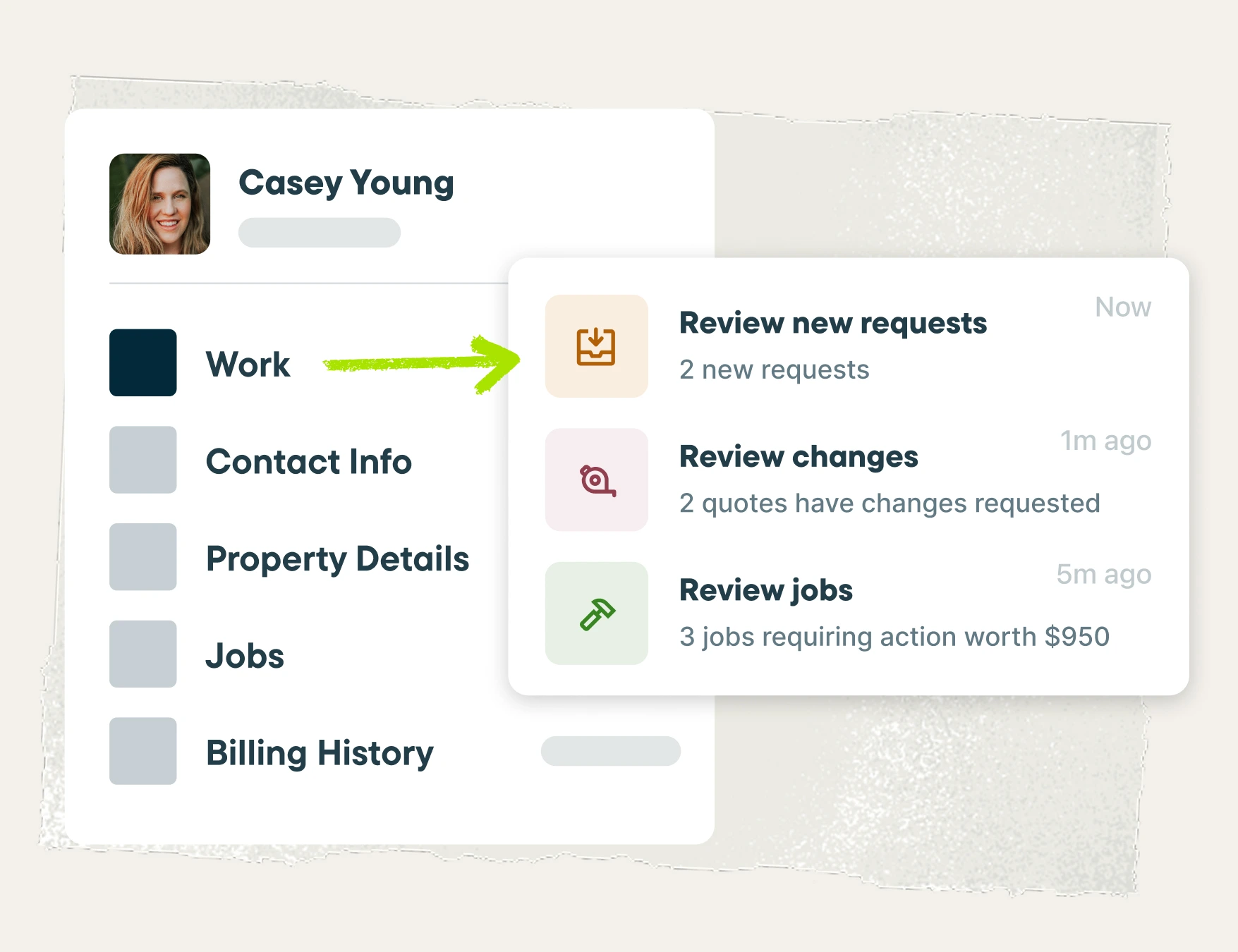 Client details for building strong relationships